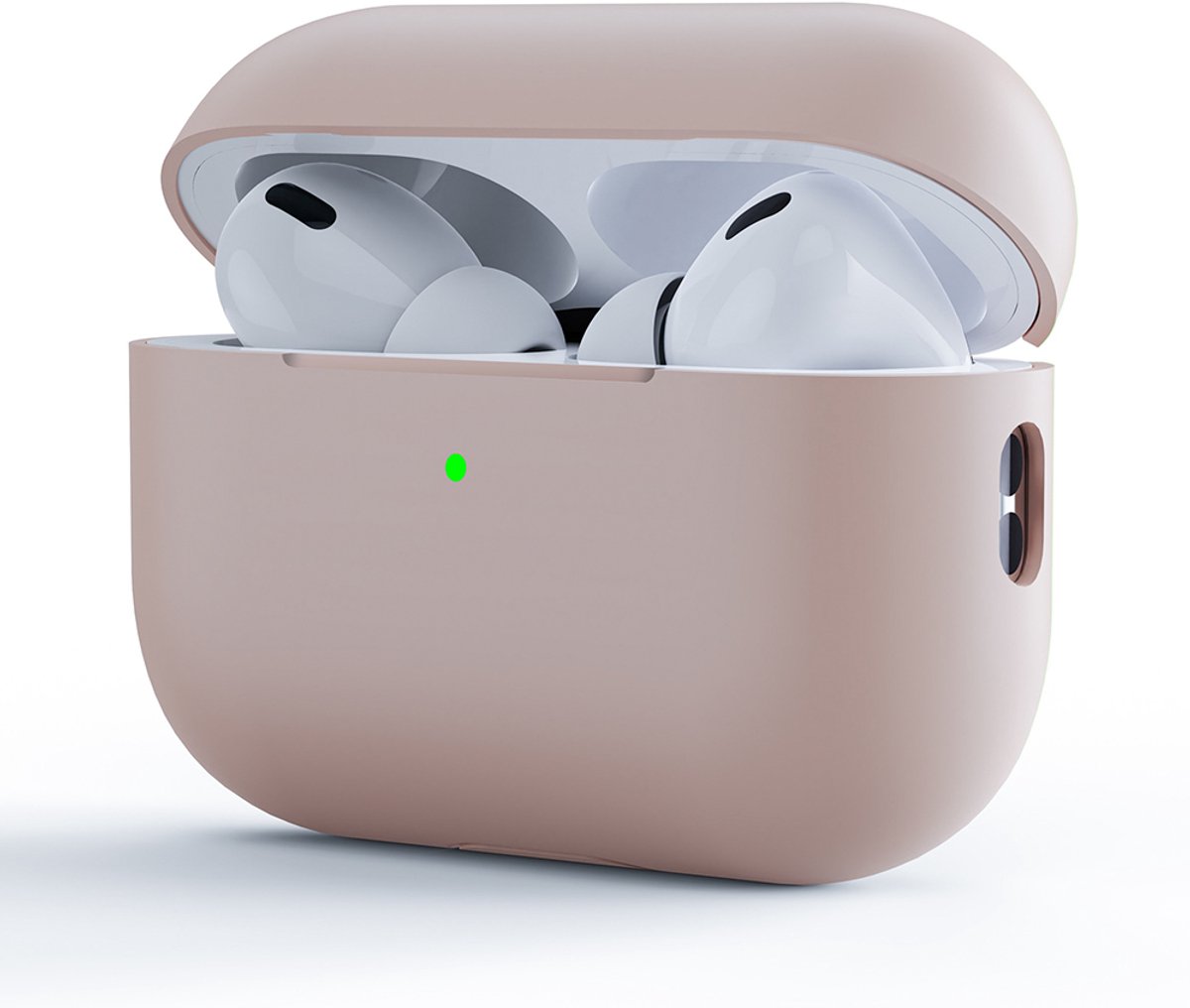 Case compatibel met AirPods Pro 2, beschermende vloeibare siliconen case