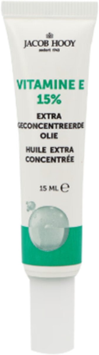 Jacob Hooy Vitamine E Olie Concentraat 15% - 15 ml