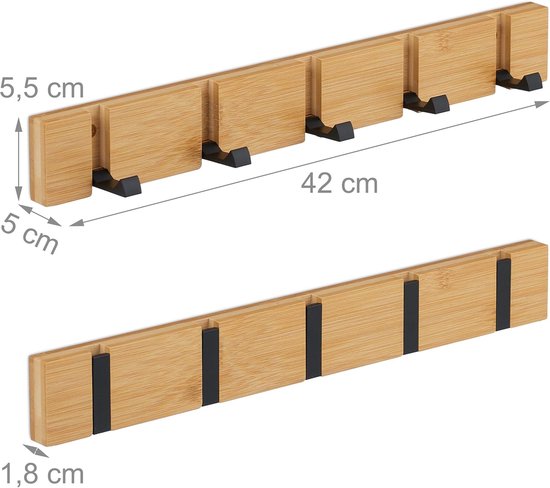 Unieke design kapstok met inklapbare haken - Metaal - Catawiki