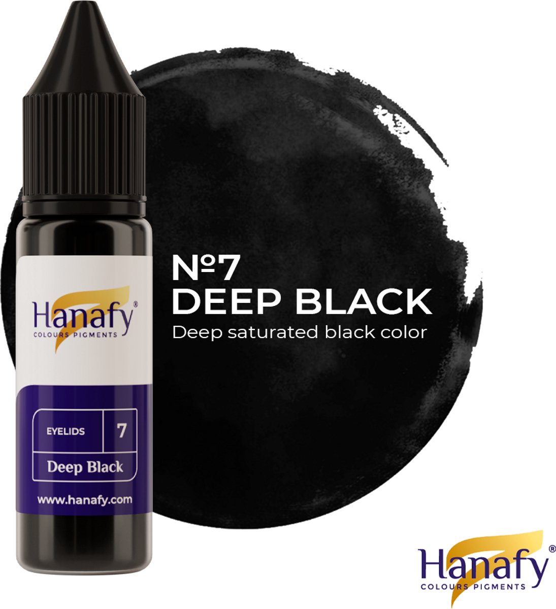 Hanafy Pigment for Eyelids 7 – Deep Black