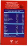 Achterkant verpakking met samenstelling: Dagravit Fit 50+ multivitaminen.