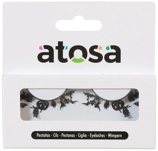 ATOSA - Halloween-fantastische nepwimpers voor volwassenen
