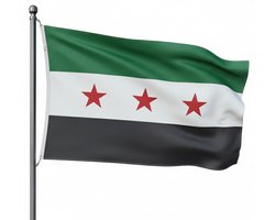 Trasal - vlag Syrië - syrische vlag – 150x90cm