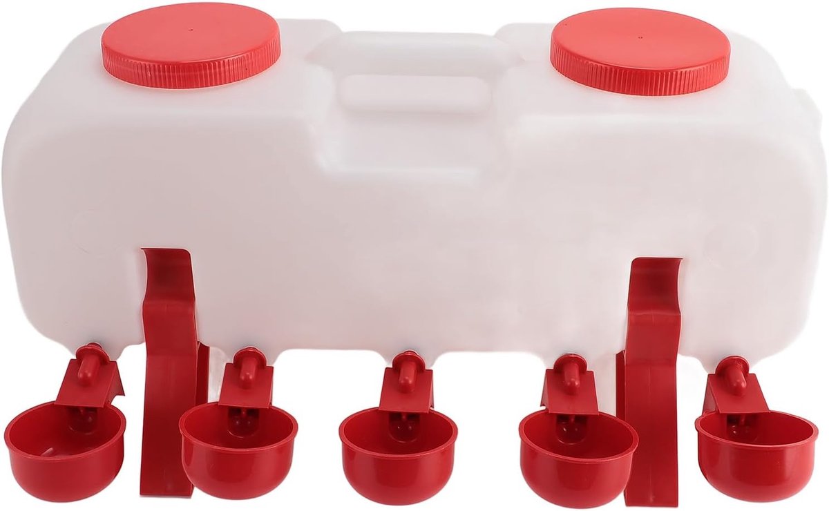 Water Bowl voor Chickens – DIY Waterdispenser – Waterkom voor Eenden, Vogels, Kalkoenen en Konijnen