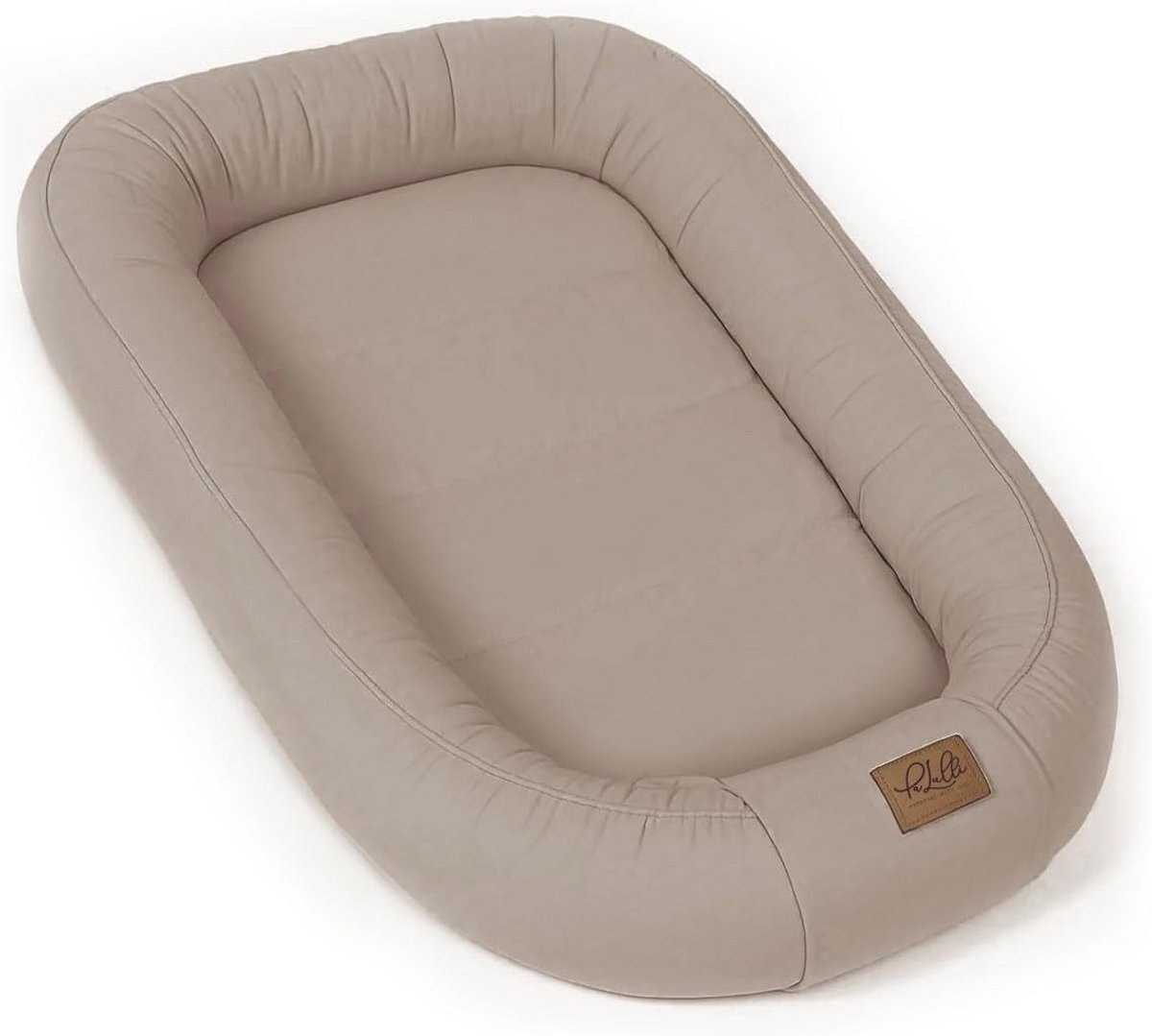 Extra Groot Babynest van 100 x 60 cm - Ademend en Veilig Katoenen Knuffelnest voor Baby's