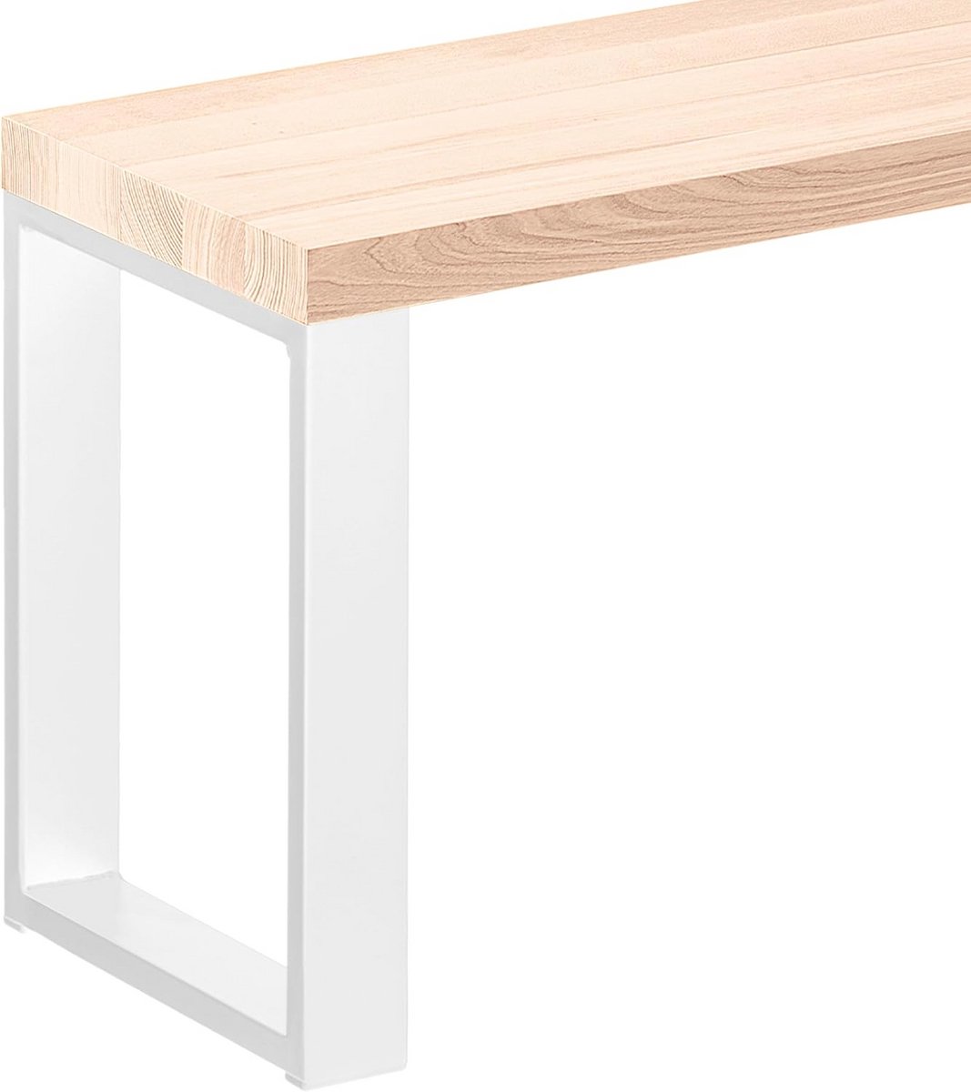 Massief Houten Halbank 30x160 cm - Eettafel Bureau Salontafel