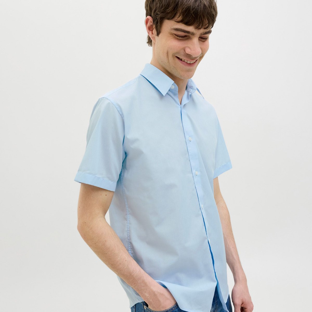 JJ Rebel Gavin Solid Overhemd Heren — afbeelding 10