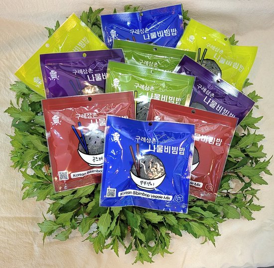 Gurye Uncle Korean Bibimbap Veggie Mix Set 1 [Korean Product]