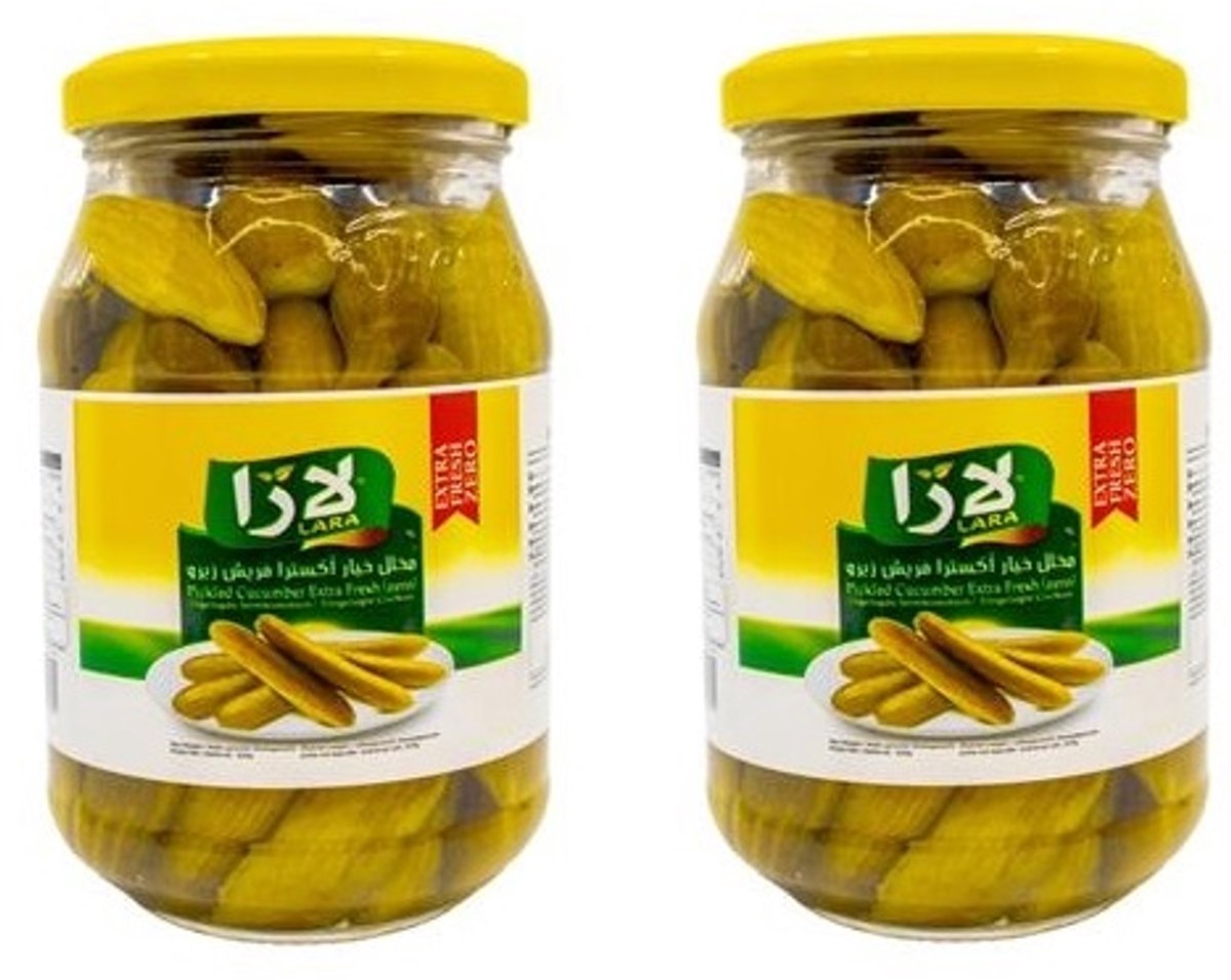 Lara Ingelegde Komkommer (Extra Fresh Zero) 2 x 530GR