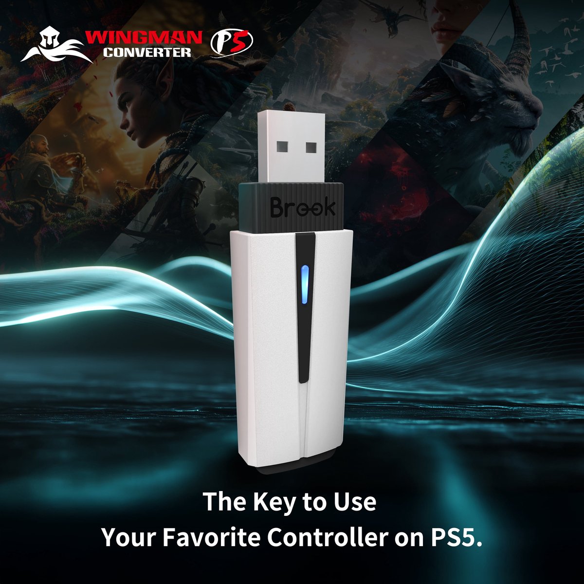 Brook Wingman P5 Multi-Console to PS5/PS4/PC Converter – foto 5