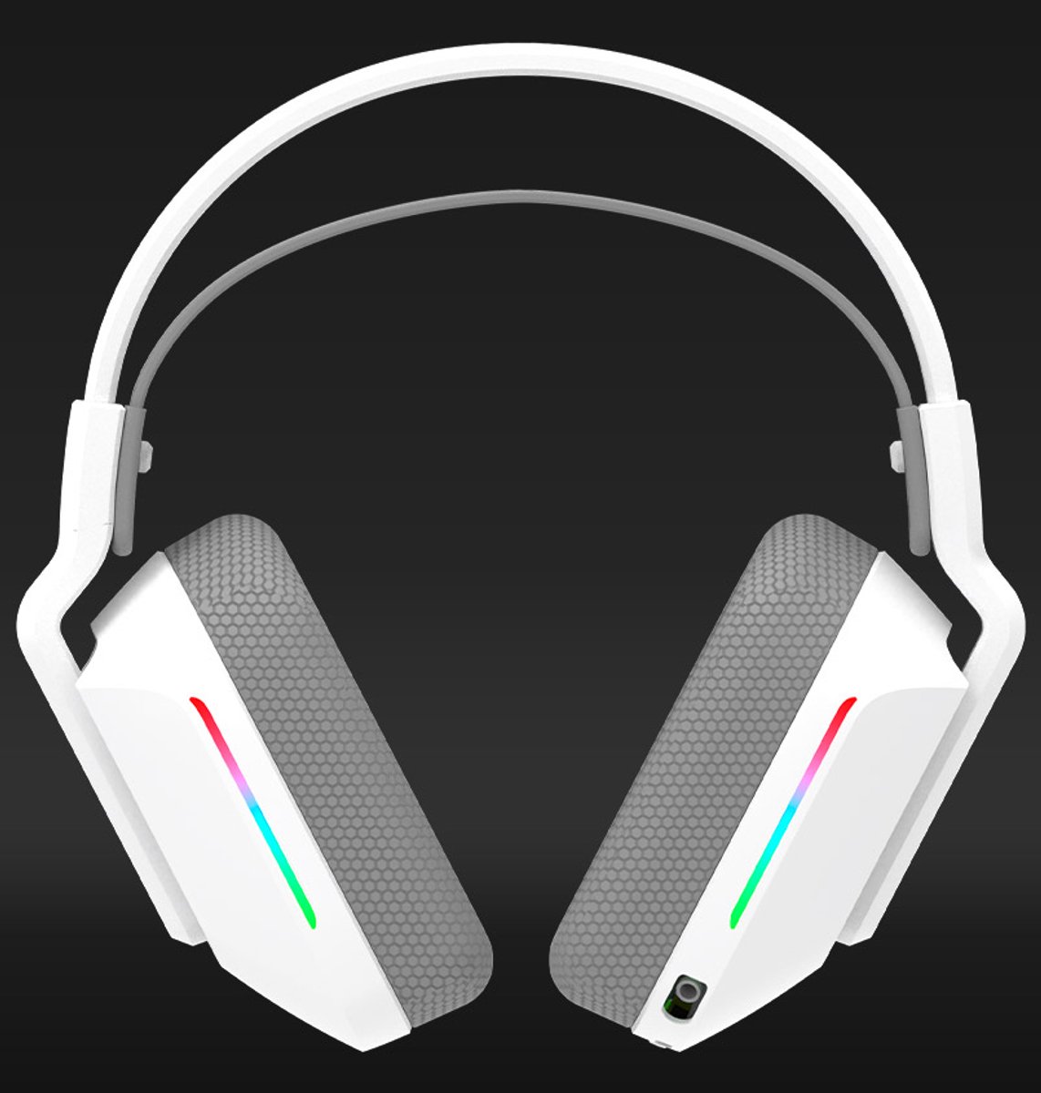 Aqirys Alya White 2.0 – Gaming Headset – Wit – Stereo – Lichtgewicht Headset met Mic