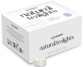 C-Lights Plantaardige Theelichtjes - 2x 40 stuks - Eco-vriendelijk - Sfeer verlichting - Natuurlijke verlichting