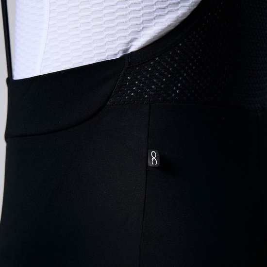 Acelera Essential Fietsbroek Lang heren met Zeem en Bretels - Thermo Lange Wielerbroek - Winter Fietsbroek Lang - Zwart - Maat 2XL — afbeelding 5
