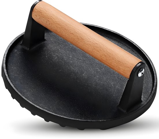 HI NATURE™ Burgermakers - Professionele Hamburgerpers en Hamburgermaker | Smash Burger - Burgerpress - Strakke Grillgroeven - BBQ Accesoires - BBQ Gereedschap - Barbecue Accessoires - Antiaanbaklaag Burger Pres