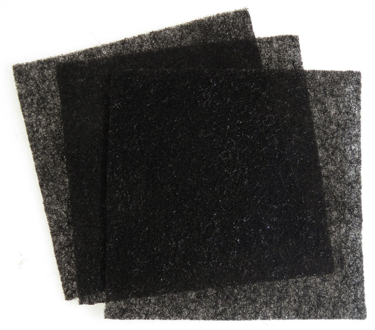 Moulinex A37 friteusefilter - 3 stuks - 11x11 cm - koolstoffilter voor frituurpan series A10-404