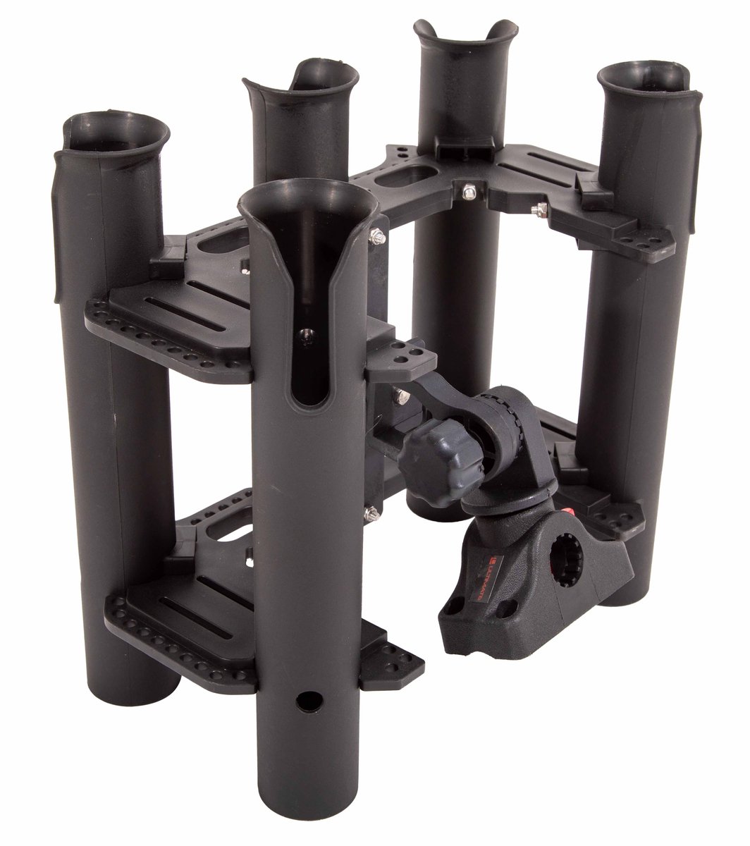 Ultimate 5 Rod Rack & Mount Hengelrek - Bootsteun