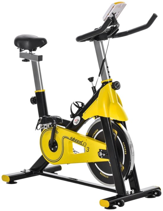 Hometrainer - Rollentrainer met Riemaandrijving - Vliegwiel - Hometrainer - €209,95