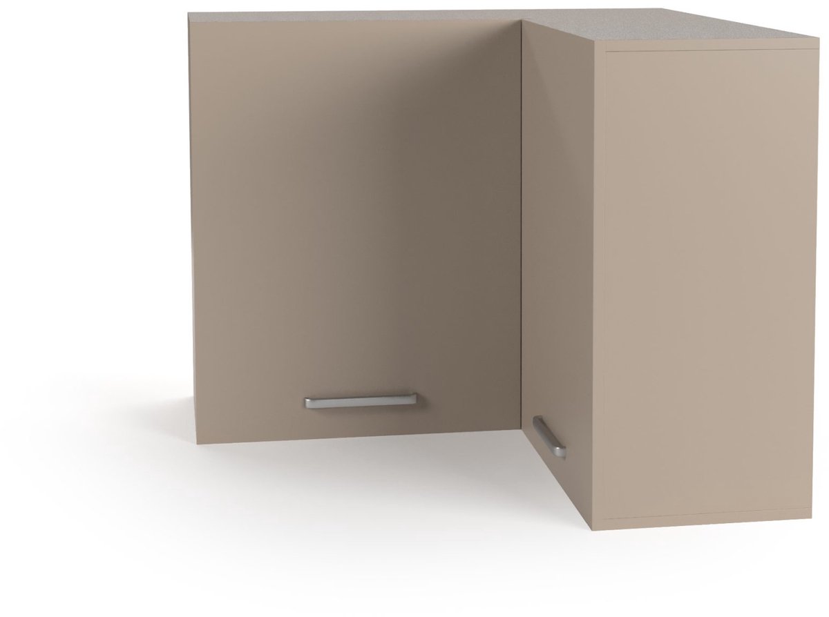 Wasophoogte Keukenkast - Bovenkast keuken - Module O8 - 960(D)*960(B)*770(H) mm - Taupe