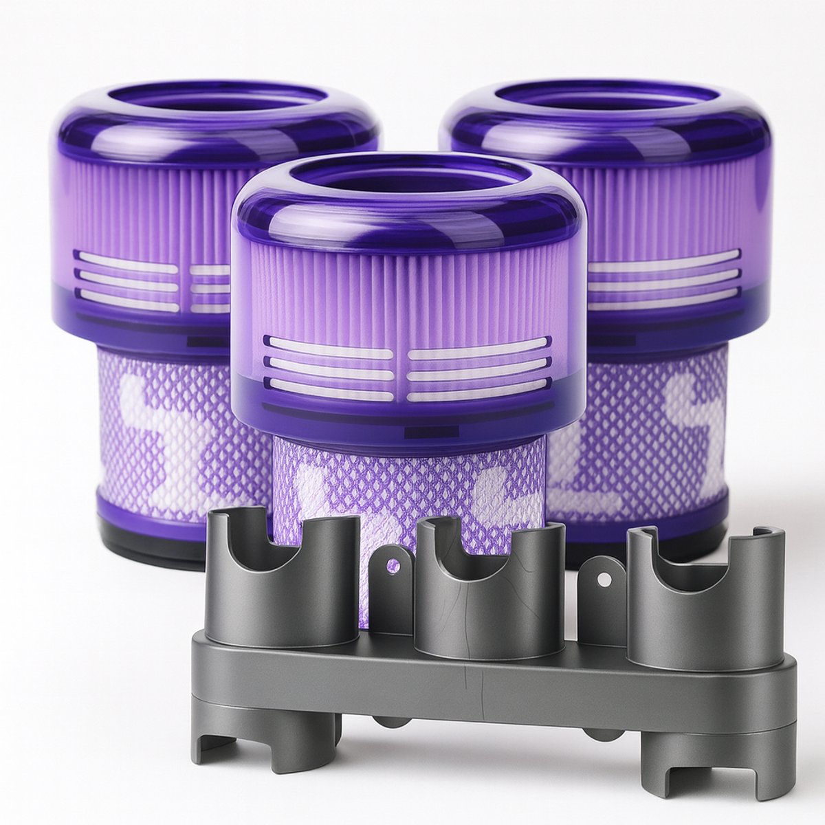 Dyson wandhouder, 3x HEPA motor filter geschikt voor Dyson V11, wasbaar en duurzaam