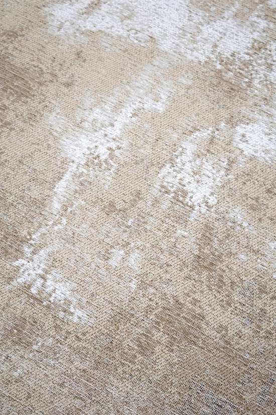Dutch Style de vie - Tapis - Argentella 13 beige/naturel - PES/ Katoen/Viscose - Beige