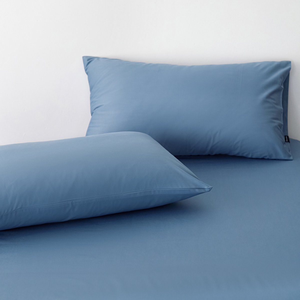 Kussensloop 100% Katoen – S100 Hoge Dichtheid – 48×74 cm – Zacht, Ademend & Antibacterieel-Oceaanblauw