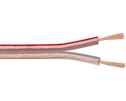 Goobay 67726, Aluminium cuivré (CCA), 10 m, Transparent