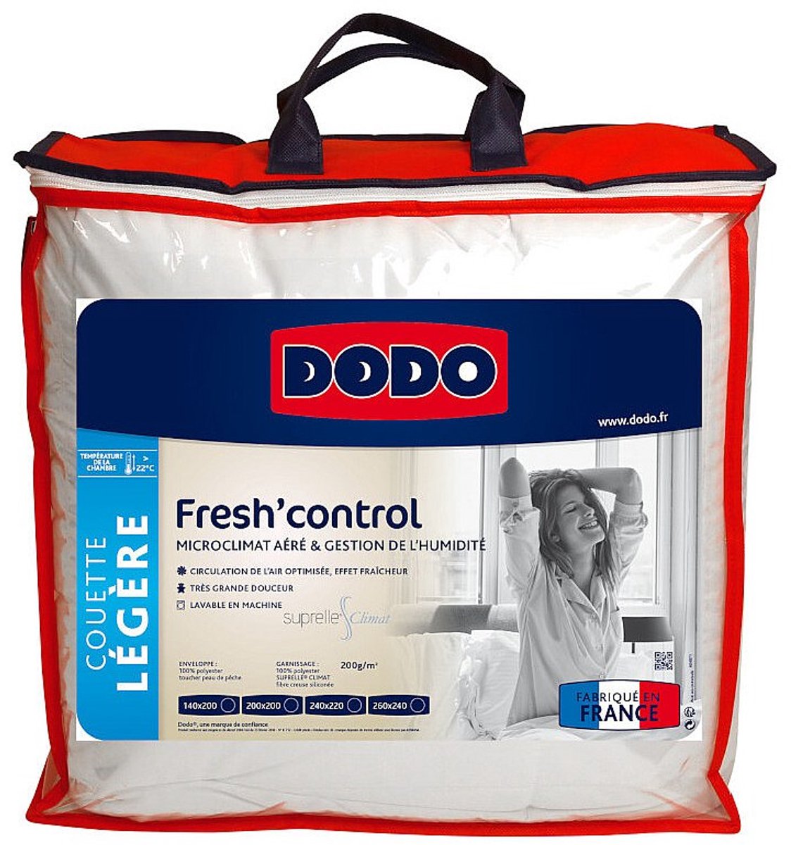 DODO Dekbed DODO anti-transpiratie FRESH CONTROL - 240x220 cm