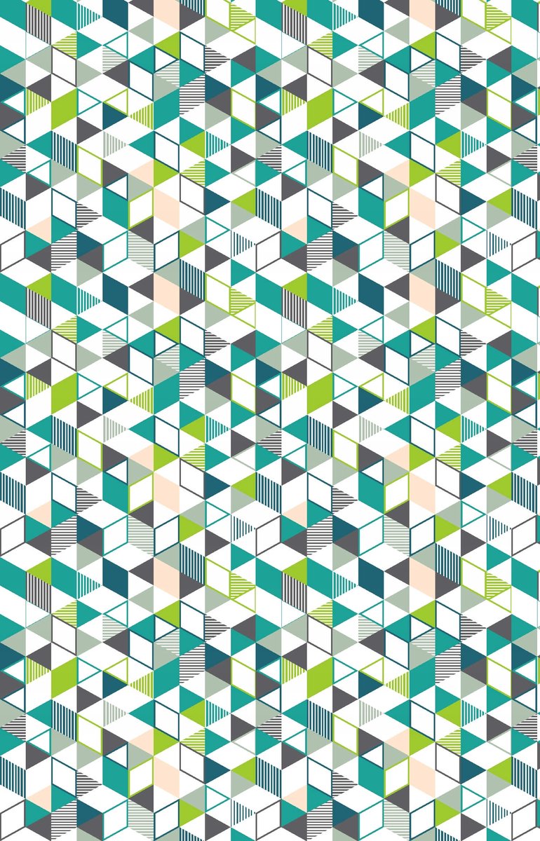 Douchegordijn Grenada Multikleur 200x180 cm