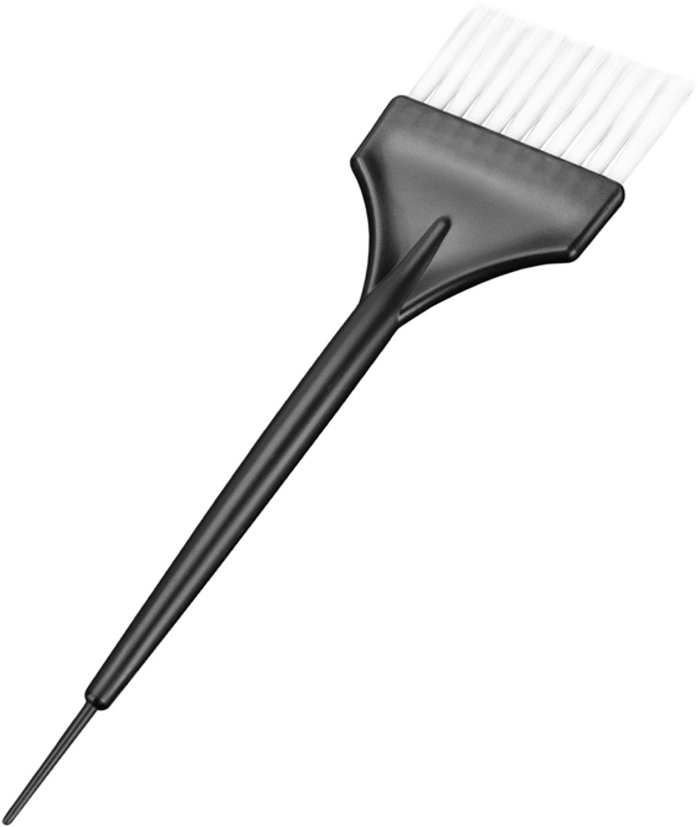 Activeshop D-12 - Haarverf Pinsel met Puntkam - Synthetische Haren - Flexibele Applicatie - Precisiewerk