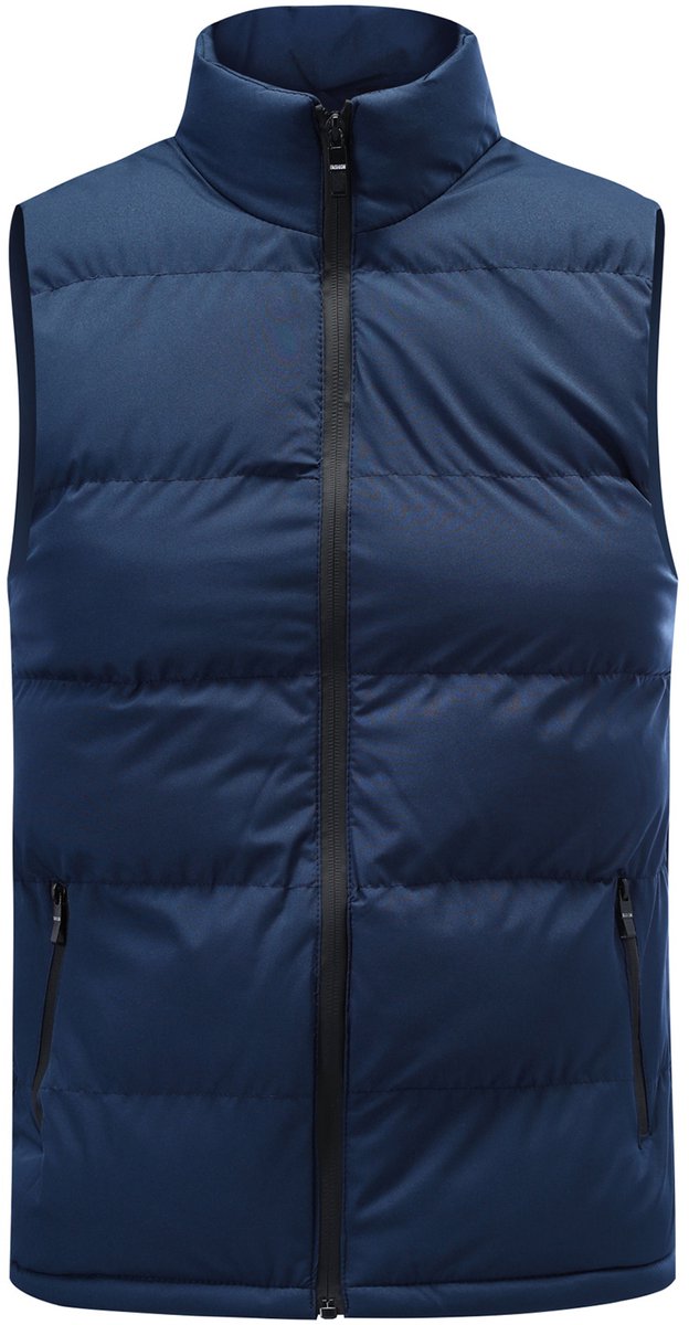 YOUTHUP Heren Effen wintervest - Verdikt en slijtvast - L
