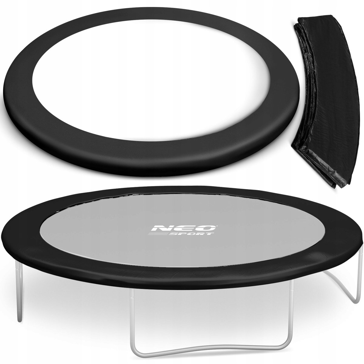 Trampolines Veiligheidsrand 374cm 12ft - Dikke Schuimvulling