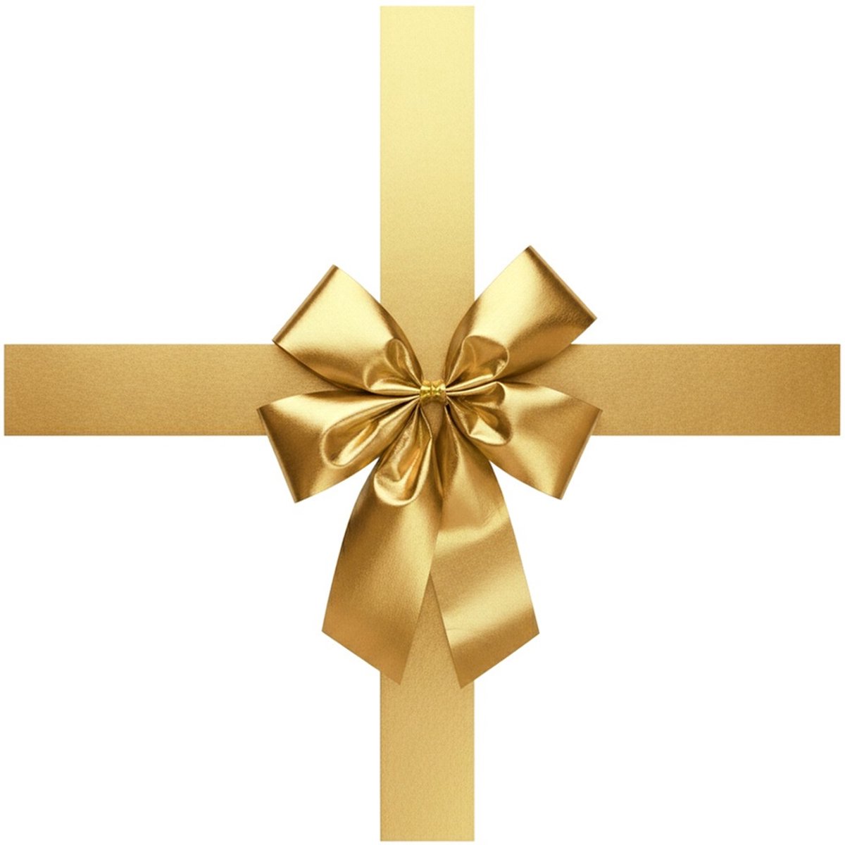 Decoratieve Strik voor Deur Gouden 33x42 cm - Kerststrik - Decoratie - Kerst voor Kerstboom