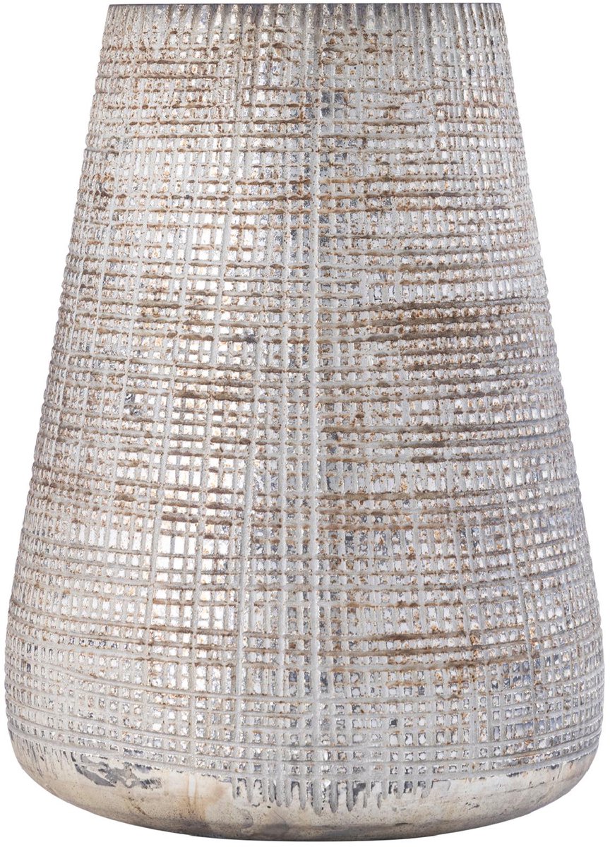 PTMD Windlicht Damin - Beige - 19x19x25cm
