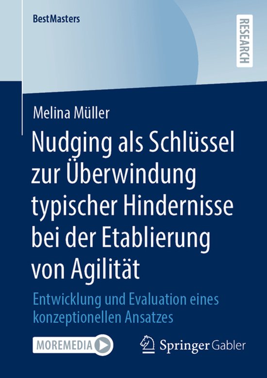 BestMasters- Nudging als Schlüssel zur Überwindung typisc ... - cover