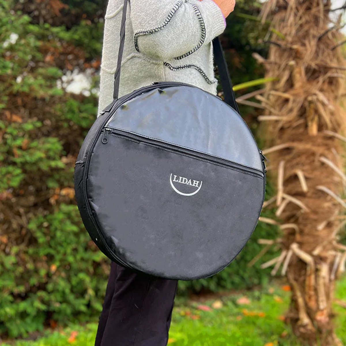 LIDAH® Sjamanendrum Tas - 40cm - Sjamanen Drum / Ocean Drum Softbag - Sjamaan Drum Accessoires
