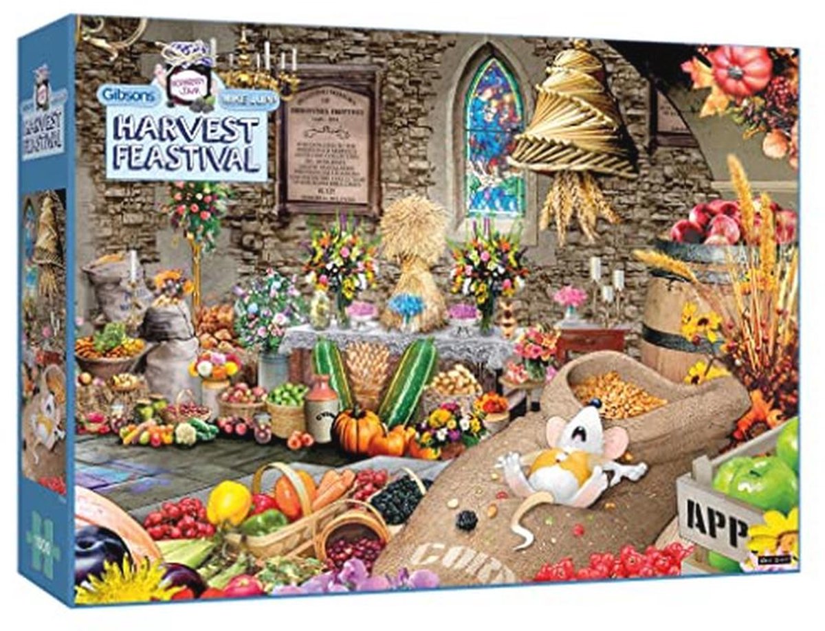 1000 Stukjes Puzzel: Fête des Vendanges