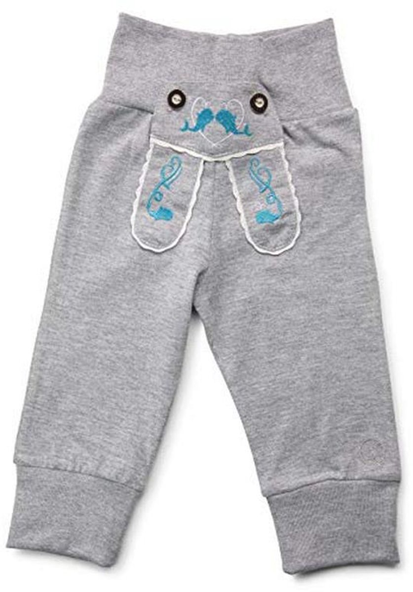 Babybroek in lederhose ontwerp - Elastische joggingbroek voor kinderen
