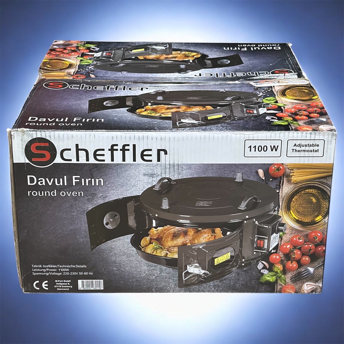 scheffler Turkse bak oven - pizza oven - davul firin - middel maat