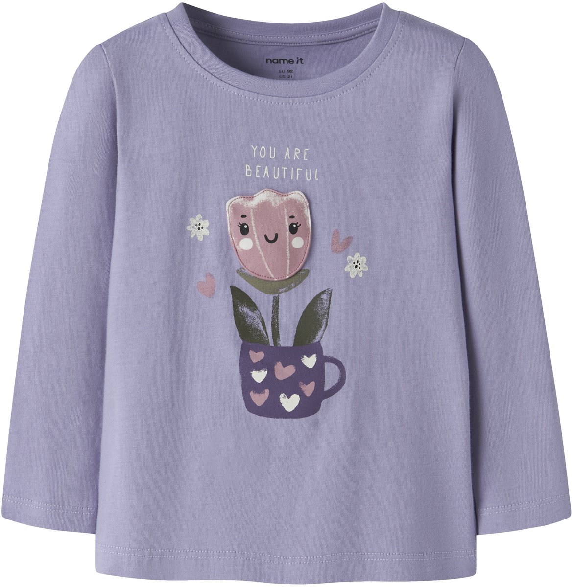 NAME IT - NMFONELIA LS TOP BOX - Meisjes - Lange mouwen shirts