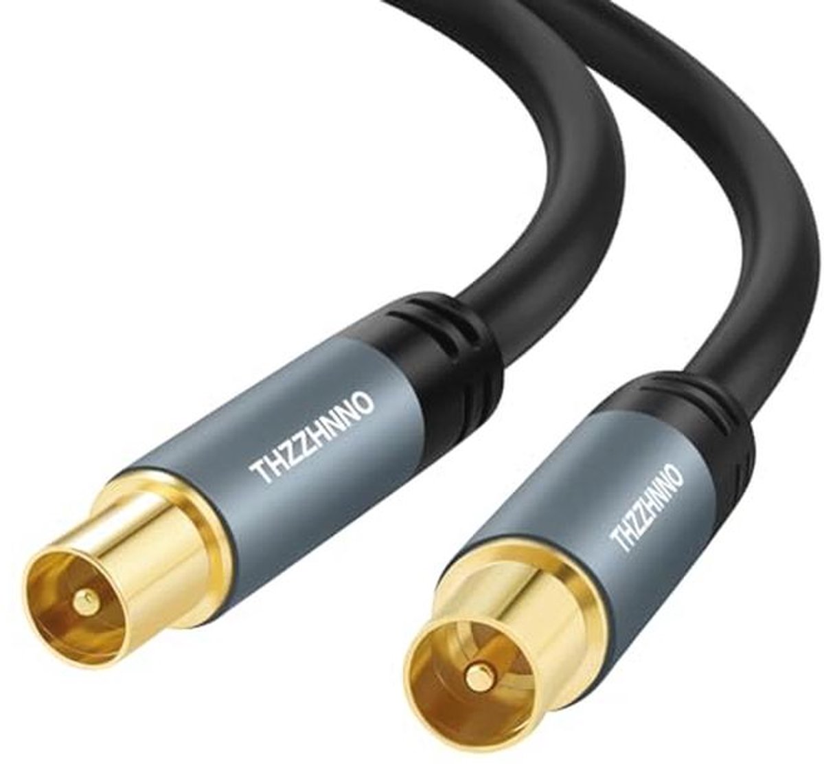 Coaxiale Kabel 5M voor HDTV en Satellietontvanger - Mannelijk naar Mannelijk Connector