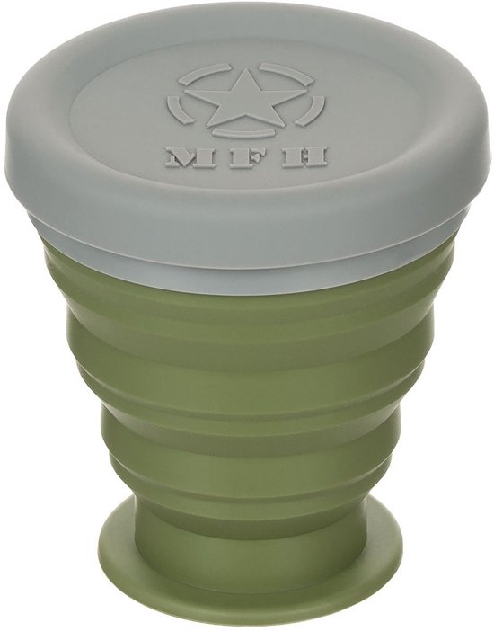 Opvouwbare Siliconen Beker 200ml - Lichtgewicht en compact — afbeelding 3