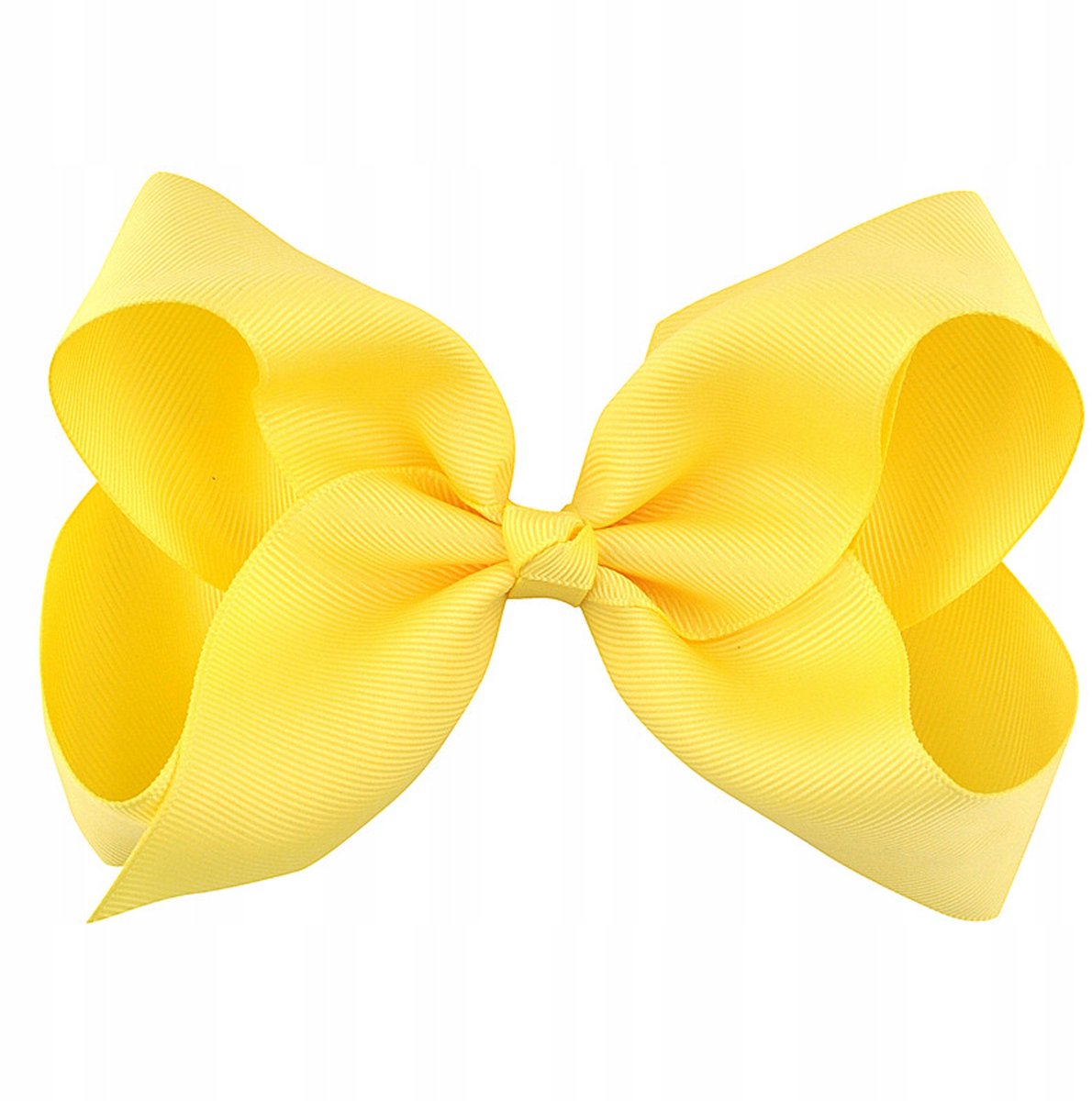 Little Angel Grote Gele Strik Haarclip - Stijlvolle Accessoire