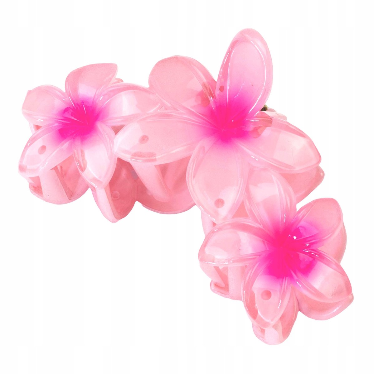 Grote Hawaii Bloemen Haarclip - Plumeria