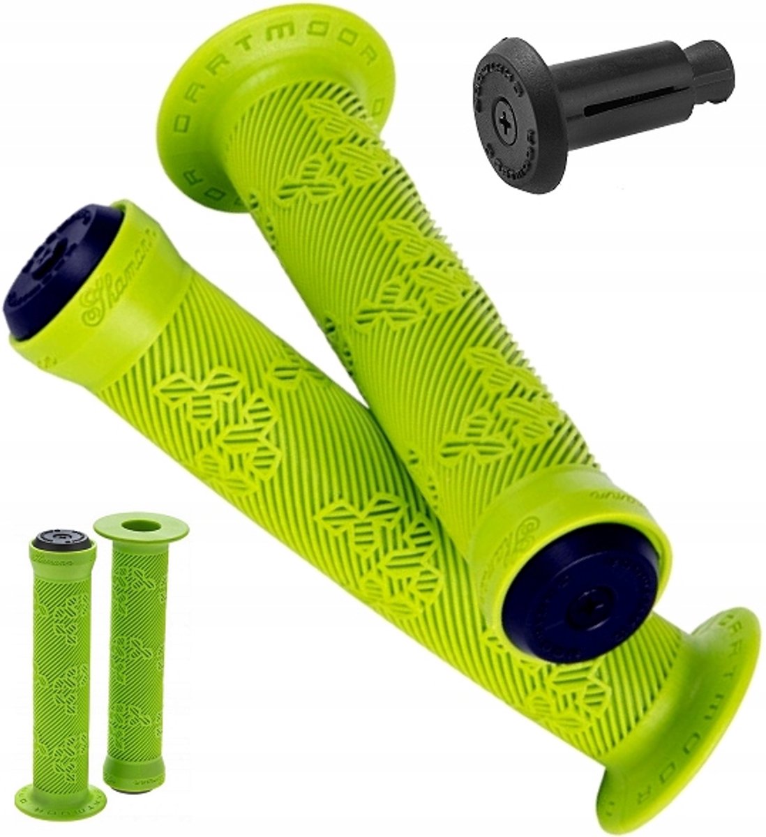 Dartmoor Shamann Handvatten 150mm Groen - BMX Grips