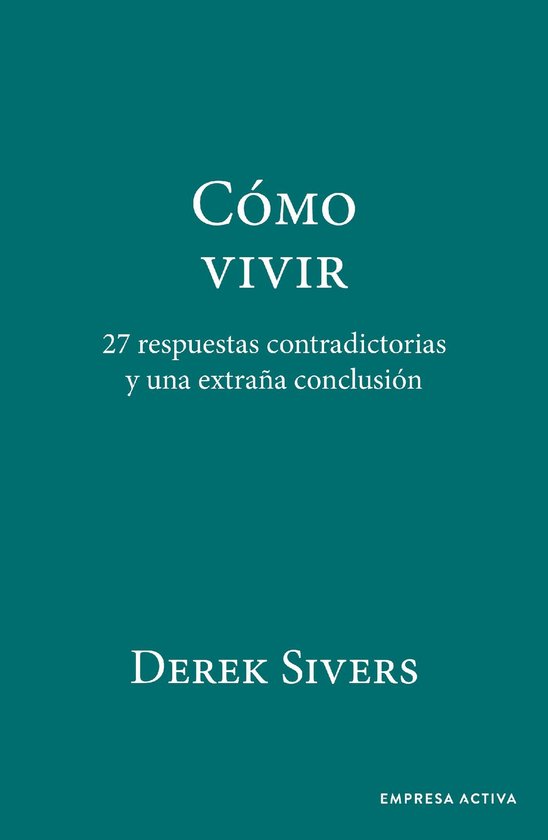 Cómo vivir - cover