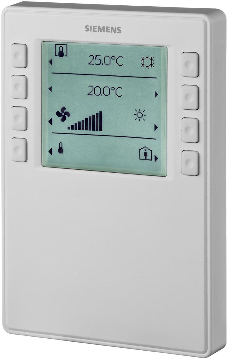 Siemens S55624-H118 - ruimtebediening voor KNX PL-Link QMX2.P33 S55624-H118