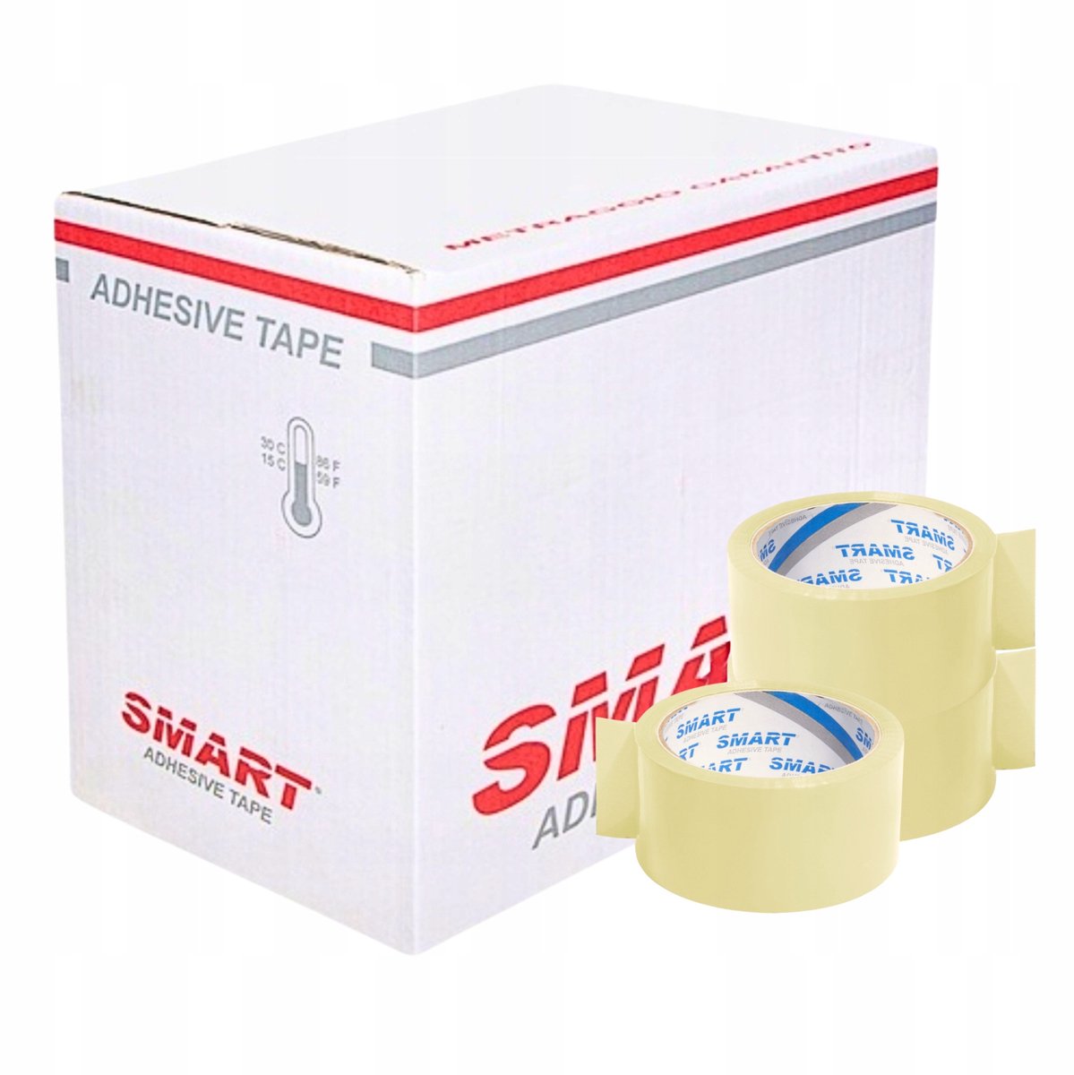 Smart Pakkingstape Transparant 48mm x 60m - 36 Rollen