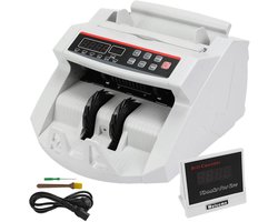CYRO - Geldteller - Geldtelmachine - Geld Teller - Geldteller met Valsgeld detector - Geldtelmachine Biljetten - 1000 st/min - Wit