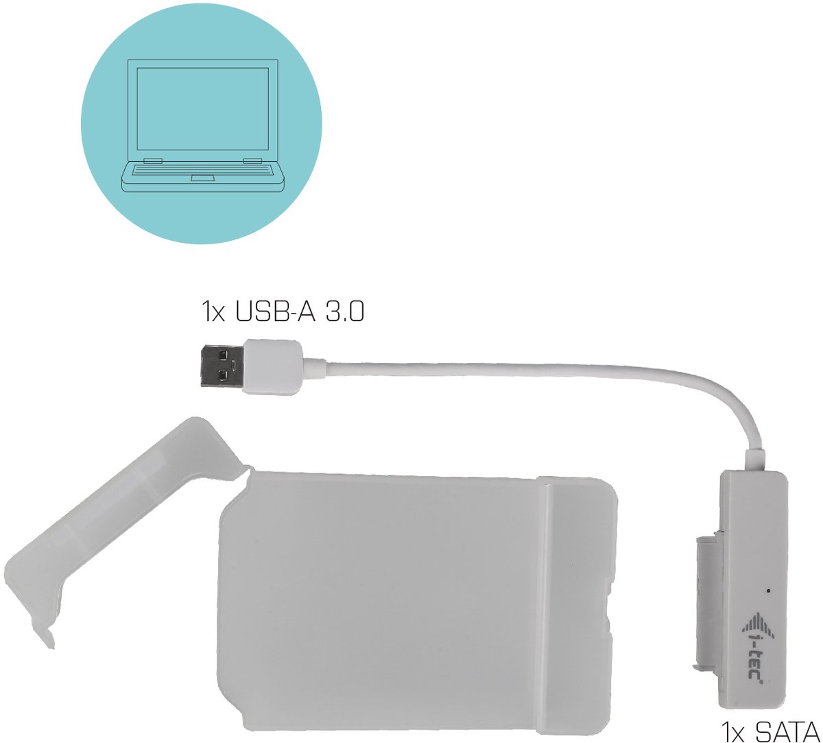 i-tec MySafe USB 3.0 Easy externe behuizing thumbnail 3