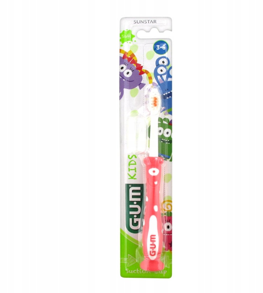 GUM Kids Monster Tandenborstel voor Kinderen 2+ Jaar
